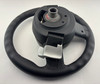 2003-2006 Mini Cooper 3 Spoke Leather Steering Wheel w/ Airbag / Automatic /   R1033