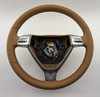 2005-2008 Porsche 987 Boxster / Cayman / 997 911 OEM Steering Wheel / Sand Beige Leather / Tiptronic /   BC037