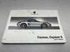 2008 Porsche 987 Cayman S Owner's Manual w/ Case  /   BC037