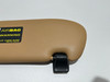 2006-2012 Porsche 987 Cayman Driver Sun Visor / Sand Beige /   BC037