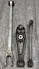 2005-2008 Porsche 987 Boxster S Cayman S Passenger Rear Hub w/ Control Arms / Subframe Bracket / 80K BC037