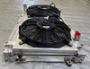 1990-1997 Mazda Miata Mishimoto Aluminum Radiator w/ Electric Cooling Fans / USED /   NA114