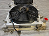 1990-1997 Mazda Miata Mishimoto Aluminum Radiator w/ Electric Cooling Fans / USED /   NA114