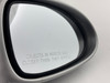1999-2005 Mazda Miata Passenger Side Power Mirror  / Sunlight Silver Metallic  NB275