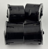 1999-2005 Mazda Miata AC Vents w/ Silver Trim / Set of 4  /   NB275