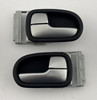 2001-2005 Mazda Miata Interior Door Handles / Silver / Pair /   NB275
