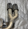 2017-2020 Fiat 124 Spider Abarth Quad Tip Polished Exhaust Muffler w/ Tips /  FD031