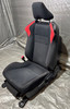 2013-2016 Scion FRS / Subaru BRZ Driver Side Front Seat / Black Cloth w/ Red Insert /   FB052