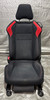 2013-2016 Scion FRS / Subaru BRZ Driver Side Front Seat / Black Cloth w/ Red Insert /   FB052