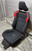 2013-2016 Scion FRS / Subaru BRZ Passenger Side Front Seat / Black Cloth w/ Red Insert /   FB052