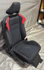 2013-2016 Scion FRS / Subaru BRZ Passenger Side Front Seat / Black Cloth w/ Red Insert /   FB052