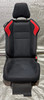 2013-2016 Scion FRS / Subaru BRZ Passenger Side Front Seat / Black Cloth w/ Red Insert /   FB052