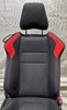 2013-2016 Scion FRS / Subaru BRZ Passenger Side Front Seat / Black Cloth w/ Red Insert /   FB052