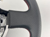 2013-2016 Scion FRS Black Leather Steering Wheel w/ Trim / Manual *Cosmetic Wear* /   FB052