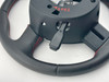 2013-2016 Scion FRS Black Leather Steering Wheel w/ Trim / Manual *Cosmetic Wear* /   FB052