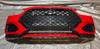 2019-2022 Hyundai Veloster N Front Bumper Cover w/ Grilles / Racing Red  HV012