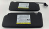 2019-2022 Hyundai Veloster N OEM Sun Visors / Pair / Black /   HV012