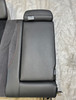 2022-2024 Subaru WRX Limited Black Leatherette UltraSuede Rear Seat Set w/ Red Stitching /   SW006