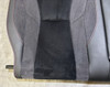 2022-2024 Subaru WRX Limited Black Leatherette UltraSuede Rear Seat Set w/ Red Stitching /   SW006
