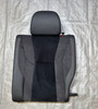 2022-2024 Subaru WRX Limited Black Leatherette UltraSuede Rear Seat Set w/ Red Stitching /   SW006