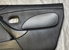 2004-2005 Mazdaspeed Miata Black Leather Door Panels / Pair  /   NB274