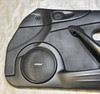 2004-2005 Mazdaspeed Miata Black Leather Door Panels / Pair  /   NB274