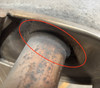 2004-2005 Mazdaspeed Miata Exhaust Muffler w/ Tip *DAMAGE* / 136K NB274