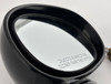 1992-1997 Mazda Miata Passenger Side Power Side Mirror / Brilliant Black  NA115