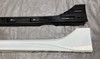 2022-2024 Volkswagen MK8 Golf R Driver Side Skirt Rocker Panel w/ Mounting Rail / Pure White  M8R01