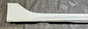 2022-2024 Volkswagen MK8 Golf R Passenger Side Skirt Rocker Panel w/ Mounting Rail / Pure White  M8R01