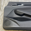 2022-2024 Volkswagen MK8 Golf R OEM Interior Door Panels / Black Leatherette /   M8R01