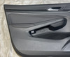 2022-2024 Volkswagen MK8 Golf R OEM Interior Door Panels / Black Leatherette /   M8R01