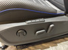 2022-2025 Volkswagen MK8 Golf R OEM Titan Black Leather Front Seats w/ Blue Inserts /   M8R01