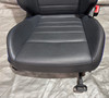 2022-2025 Volkswagen MK8 Golf R OEM Titan Black Leather Front Seats w/ Blue Inserts /   M8R01