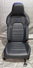 2022-2025 Volkswagen MK8 Golf R OEM Titan Black Leather Front Seats w/ Blue Inserts /   M8R01