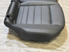 2022-2025 Volkswagen MK8 Golf R OEM Titan Black Leather Rear Seat Set w/ Blue Stitching / Upper & Lower  /   M8R01
