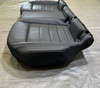 2022-2025 Volkswagen MK8 Golf R OEM Titan Black Leather Rear Seat Set w/ Blue Stitching / Upper & Lower  /   M8R01
