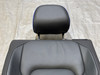 2022-2025 Volkswagen MK8 Golf R OEM Titan Black Leather Rear Seat Set w/ Blue Stitching / Upper & Lower  /   M8R01