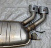 2022-2025 Volkswagen MK8 Golf R OEM Valved Exhaust Muffler w/ Tips / 19K M8R01