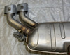 2022-2025 Volkswagen MK8 Golf R OEM Valved Exhaust Muffler w/ Tips / 19K M8R01
