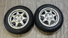 1994-1997 Mazda Miata 14x6" Enkei Solid Spoke Wheels Rims w/ Tires / Pair / NA115