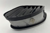 2000-2002 Porsche 986 Boxster Rear Quarter Panel Vents / Pair / Arctic Silver Metallic  BX069