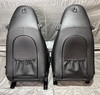 1998-2004 Porsche 986 Boxster 2-Way Power Black Leather Seats / Pair /   BX069