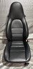1998-2004 Porsche 986 Boxster 2-Way Power Black Leather Seats / Pair /   BX069
