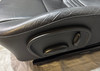 1998-2004 Porsche 986 Boxster 2-Way Power Black Leather Seats / Pair /   BX069
