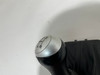 1997-2004 Porsche 987 Boxster 5 Speed Black / Aluminum Manual Shift Knob / Boot /   BX069