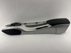 1997-2004 Porsche 986 Boxster / 99-04 996 911 Center Console w/ Lid / DAMAGE / Arctic Silver Metallic  BX069