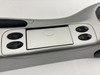 1997-2004 Porsche 986 Boxster / 99-04 996 911 Center Console w/ Lid / DAMAGE / Arctic Silver Metallic  BX069