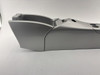 1997-2004 Porsche 986 Boxster / 99-04 996 911 Center Console w/ Lid / DAMAGE / Arctic Silver Metallic  BX069