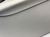 1997-2004 Porsche 986 Boxster / 99-04 996 911 Center Console w/ Lid / DAMAGE / Arctic Silver Metallic  BX069